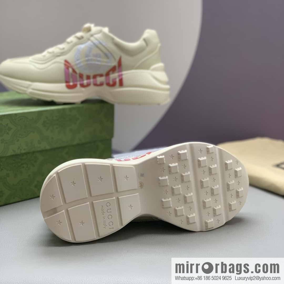 GUCCI 🔥 [G Home High Version] Men's and Women's Retro Sneakers