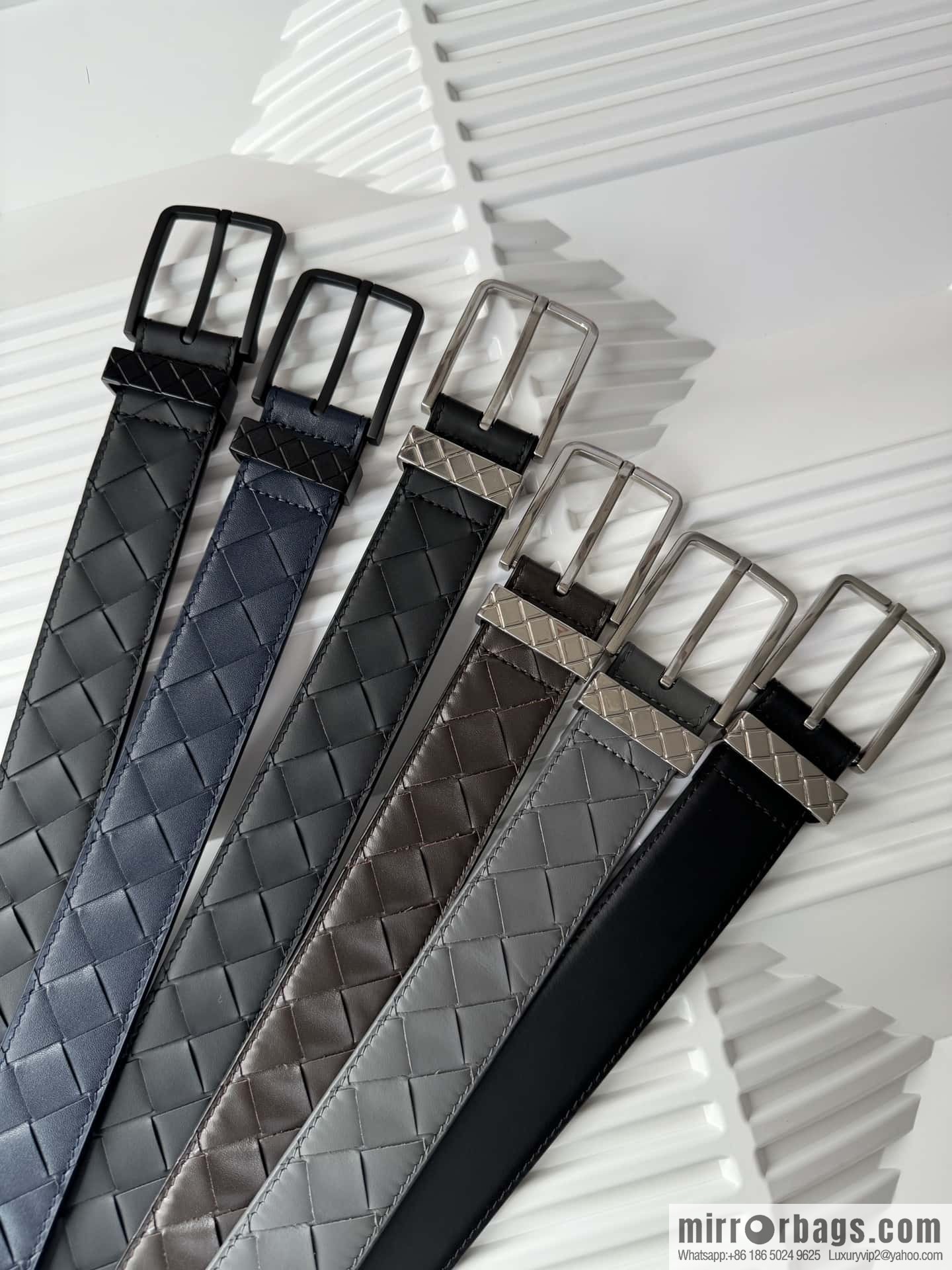Bottega Veneta latest woven style belt 3.5CM