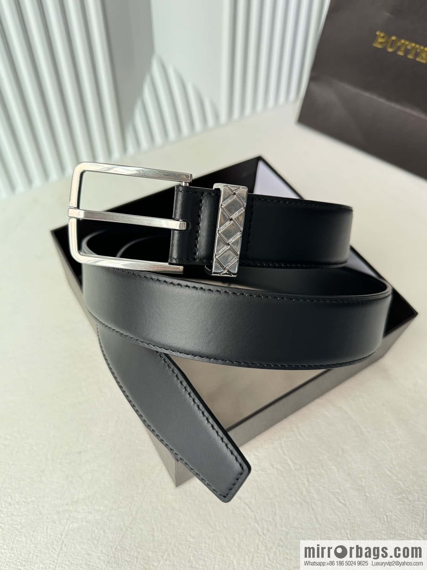 Bottega Veneta latest woven style belt 3.5CM