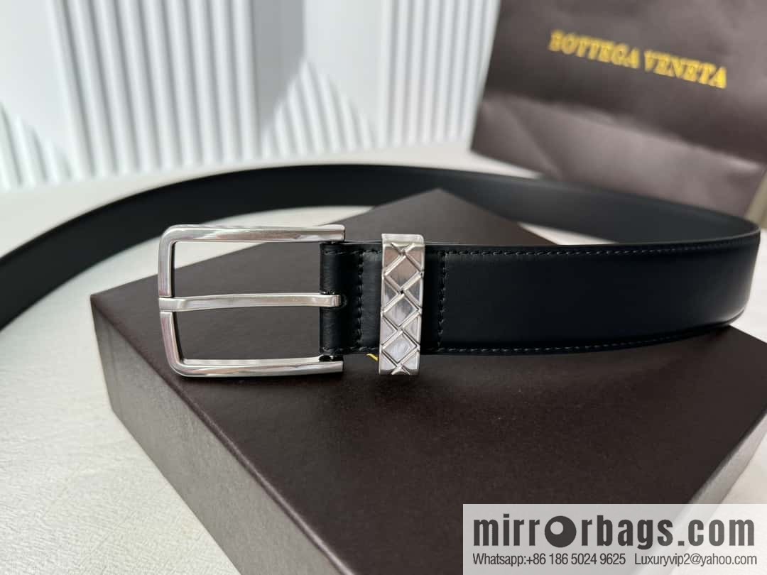 Bottega Veneta latest woven style belt 3.5CM
