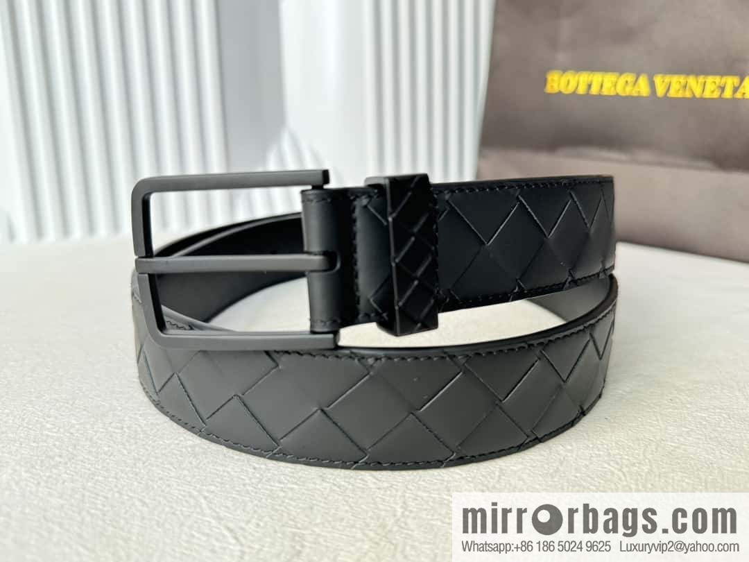Bottega Veneta latest woven style belt 3.5CM
