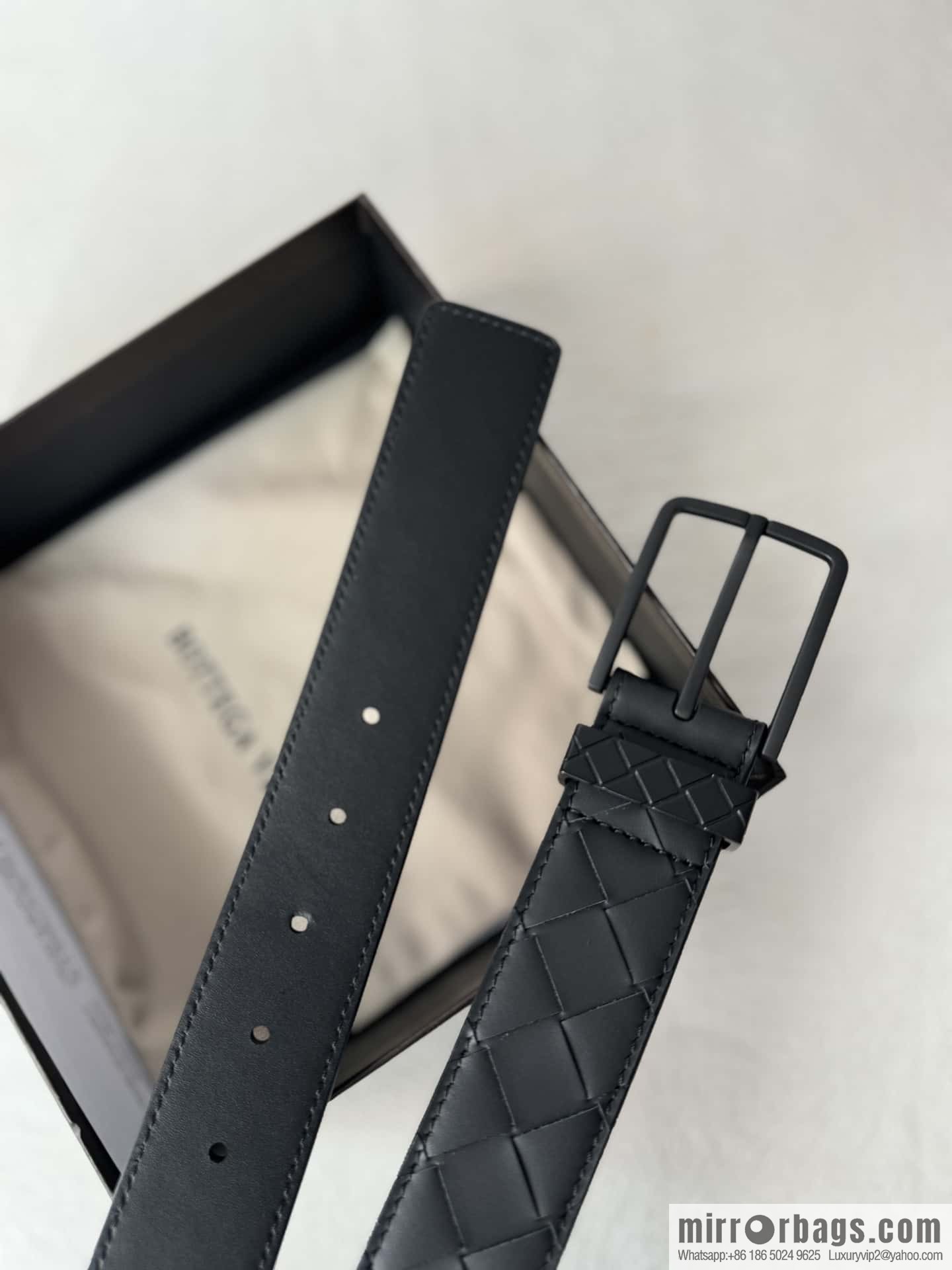 Bottega Veneta latest woven style belt 3.5CM