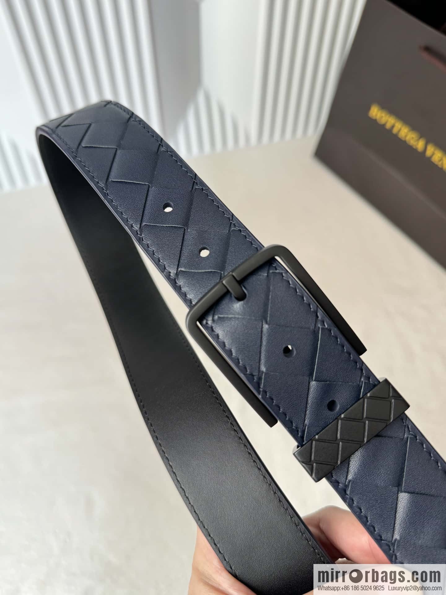 Bottega Veneta latest woven style belt 3.5CM