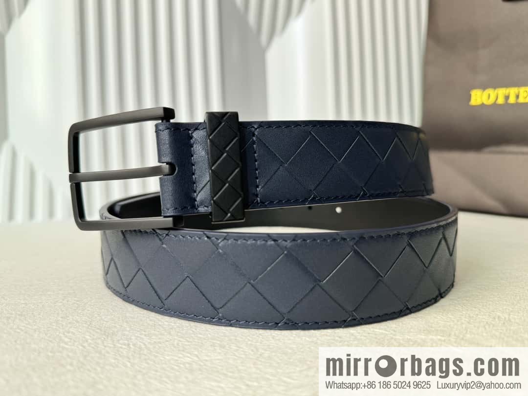Bottega Veneta latest woven style belt 3.5CM