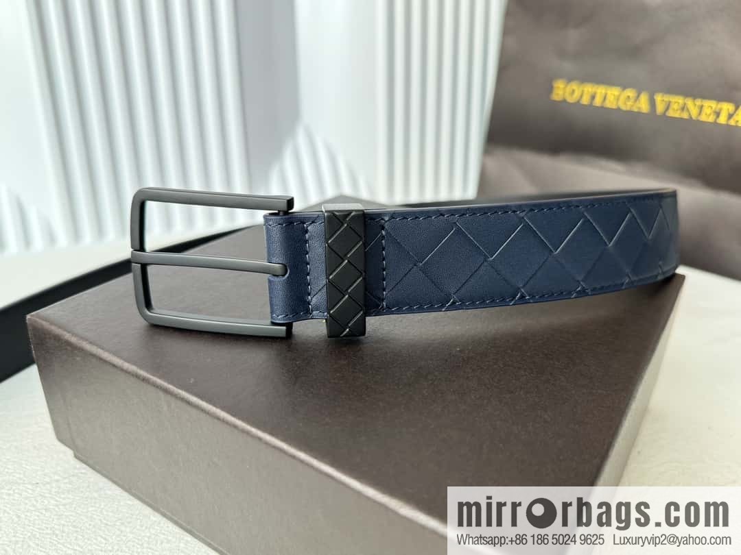 Bottega Veneta latest woven style belt 3.5CM