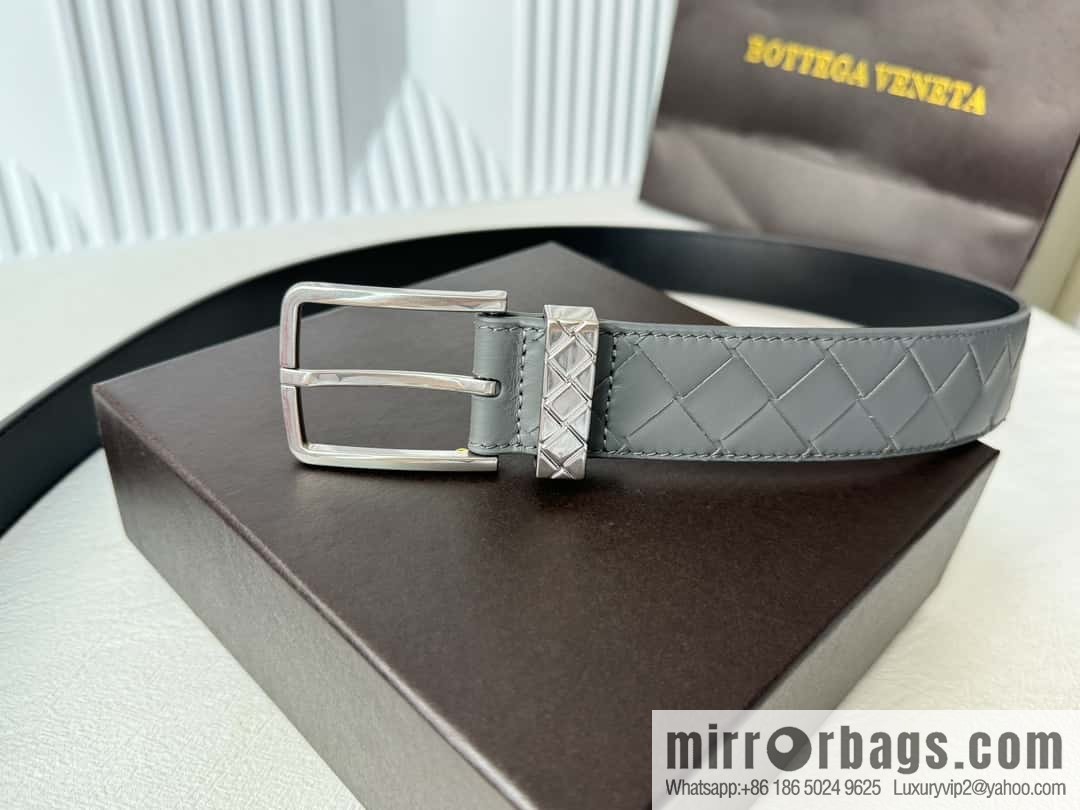 Bottega Veneta latest woven style belt 3.5CM
