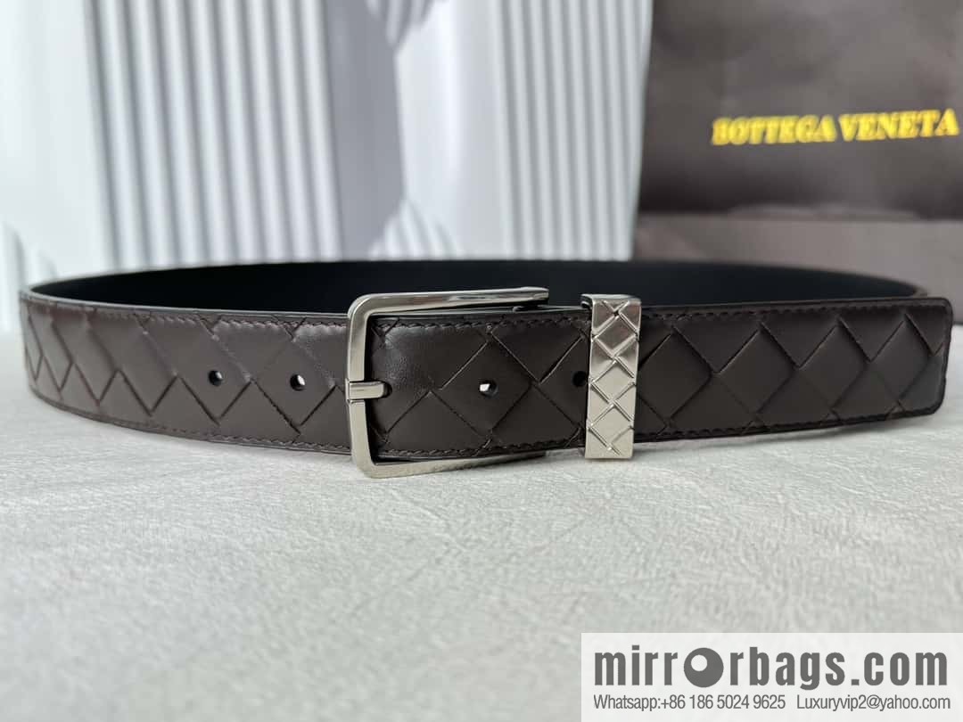 Bottega Veneta latest woven style belt 3.5CM