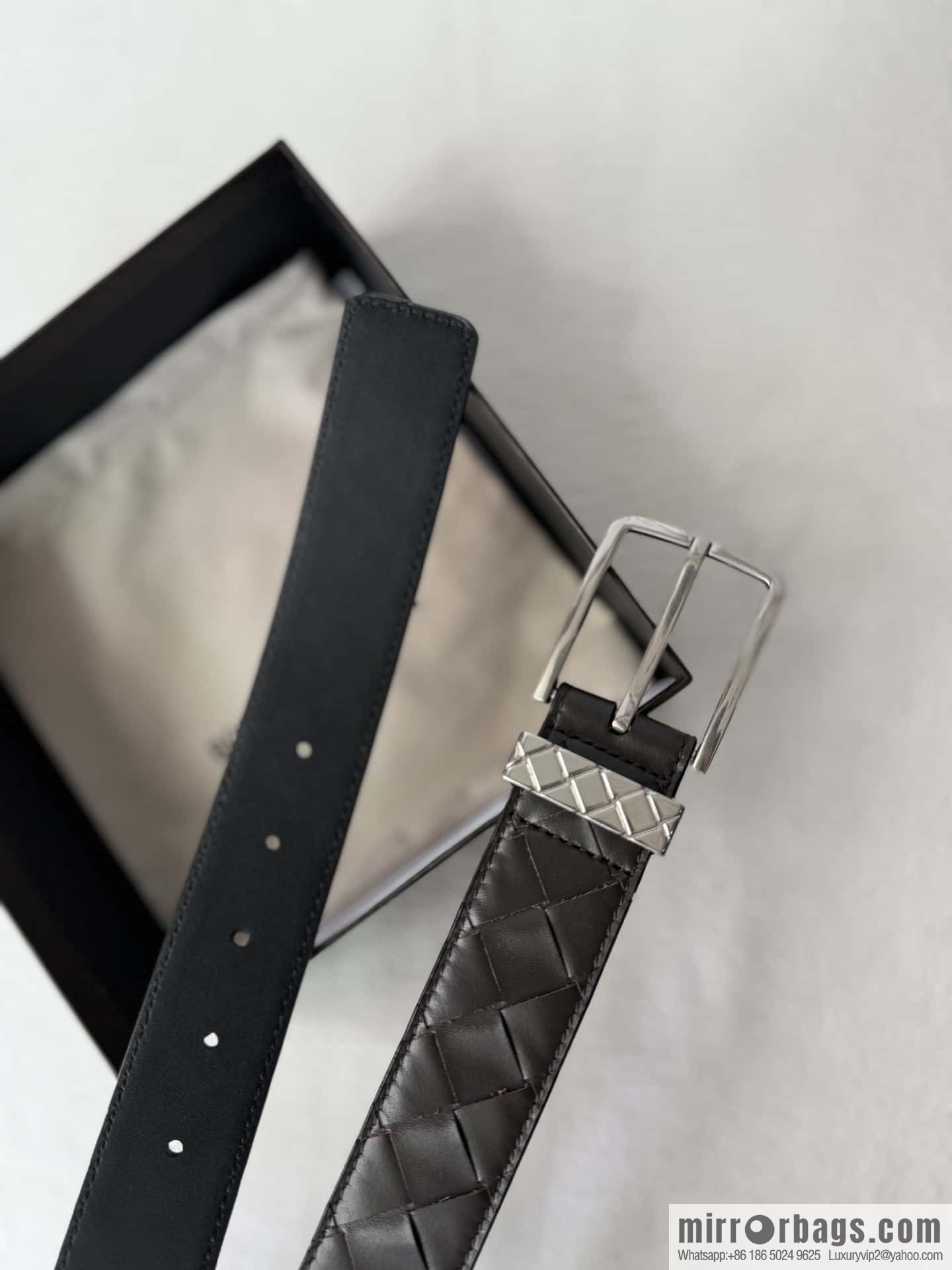 Bottega Veneta latest woven style belt 3.5CM
