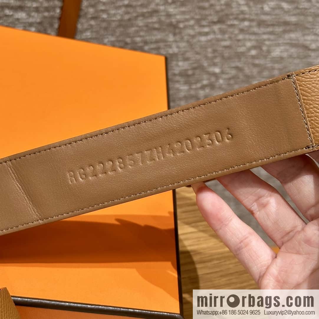 HERMES 180 CHYPRE SANDAL uncle shoes, palm print/Epsom gold brown/37/Gold