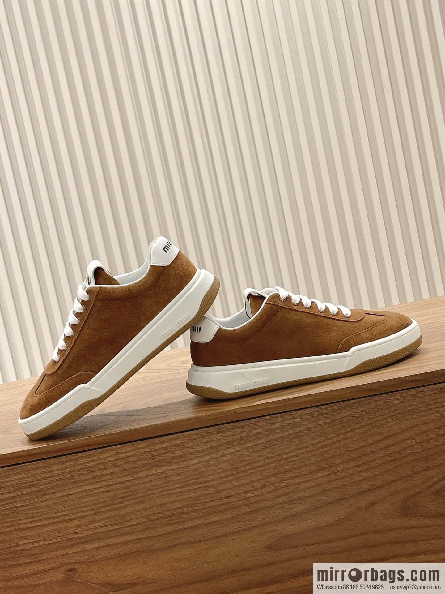 Miumiu ss24 new arrival~ miu's 2024 early spring new lace-up casual shoes, this lace-up casual shoes