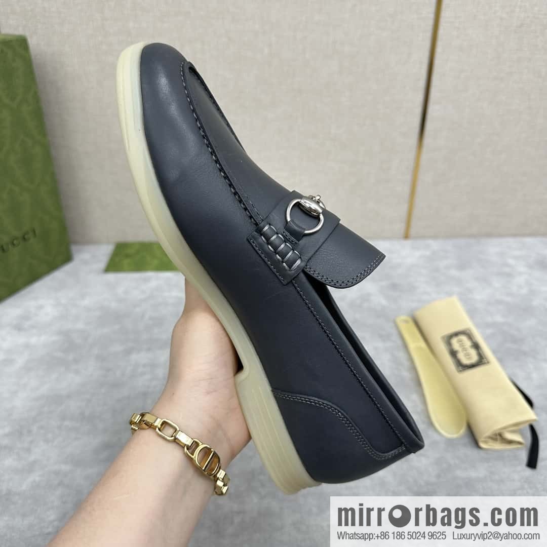 💋💍 G's new Gucc * Gu-Chi, horse buckle men's loafers, loafers