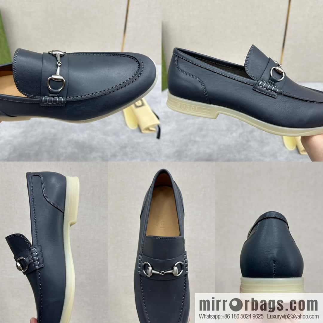 💋💍 G's new Gucc * Gu-Chi, horse buckle men's loafers, loafers