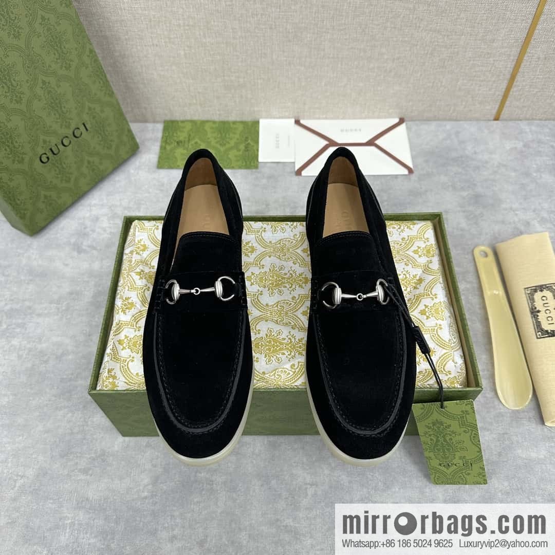 💋💍 G's new Gucc * Gu-Chi, horse buckle men's loafers, loafers