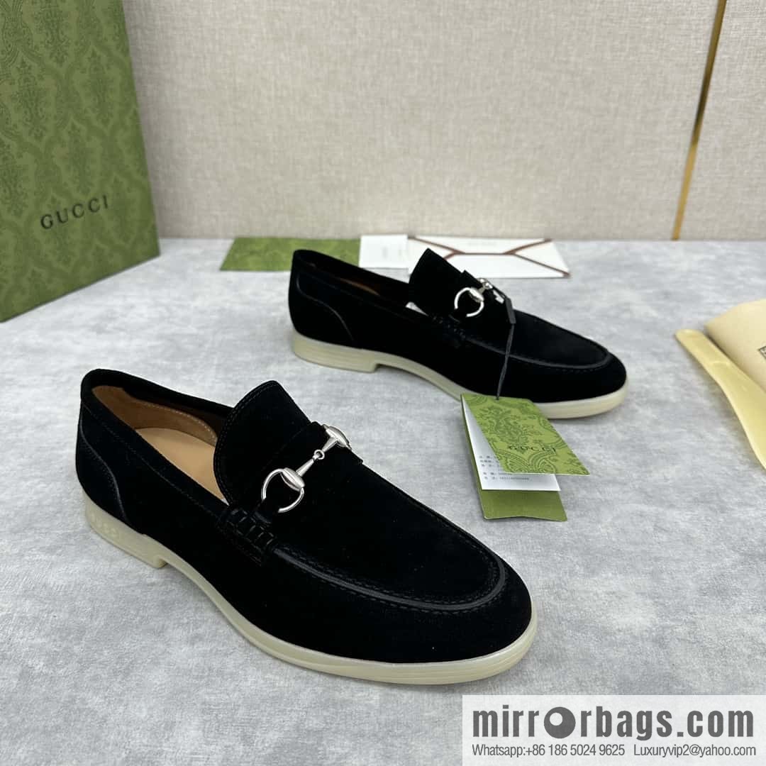 💋💍 G's new Gucc * Gu-Chi, horse buckle men's loafers, loafers