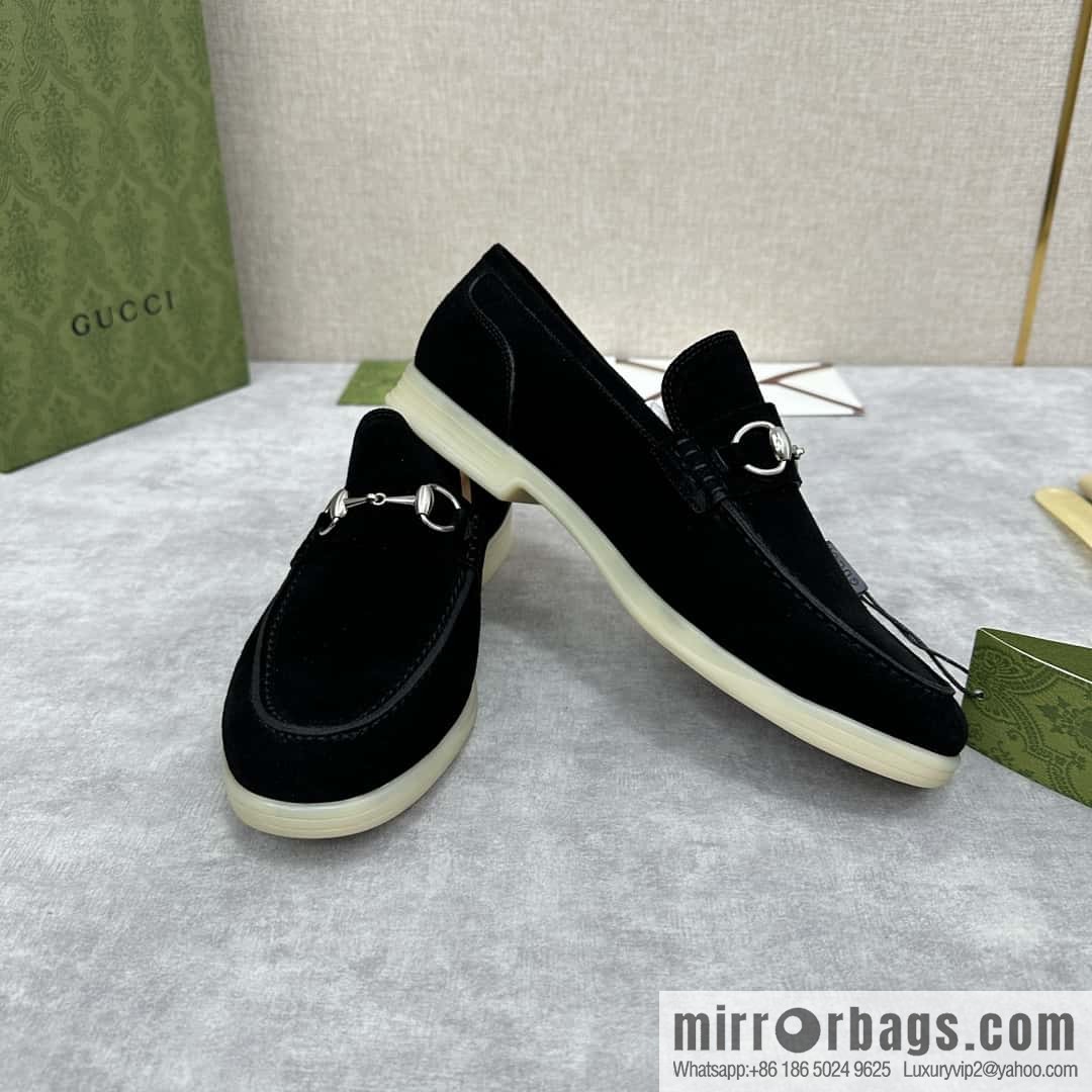 💋💍 G's new Gucc * Gu-Chi, horse buckle men's loafers, loafers