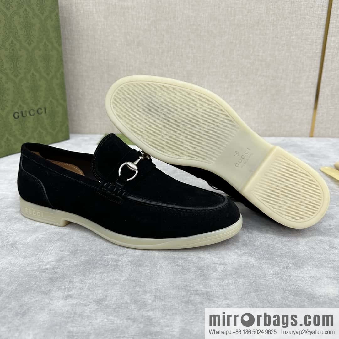 💋💍 G's new Gucc * Gu-Chi, horse buckle men's loafers, loafers