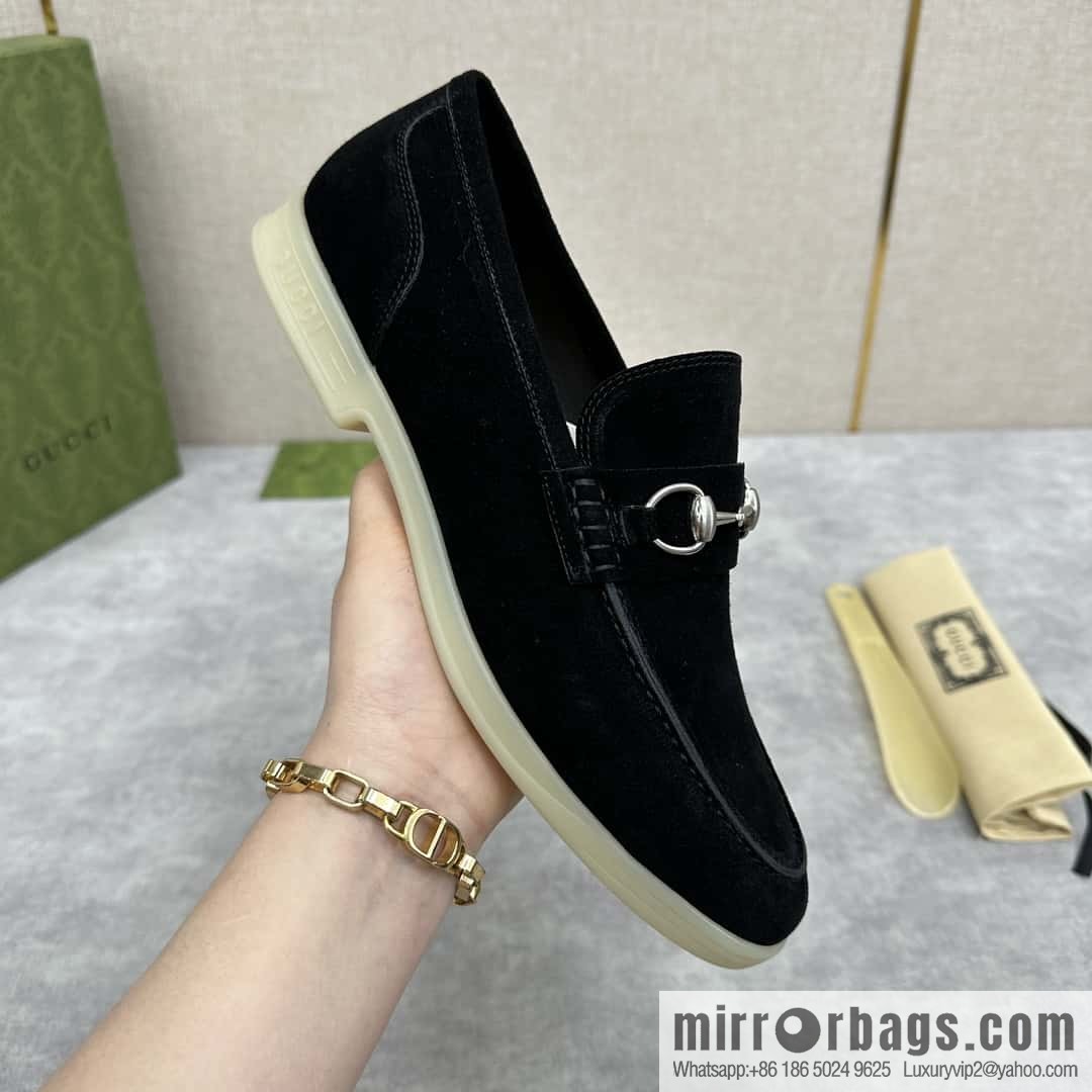 💋💍 G's new Gucc * Gu-Chi, horse buckle men's loafers, loafers