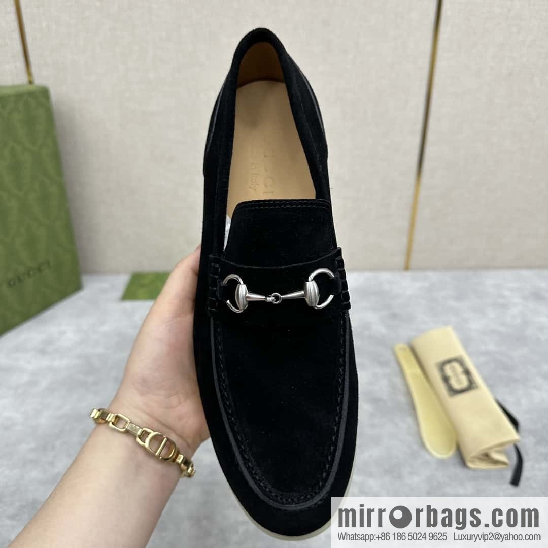 💋💍 G's new Gucc * Gu-Chi, horse buckle men's loafers, loafers