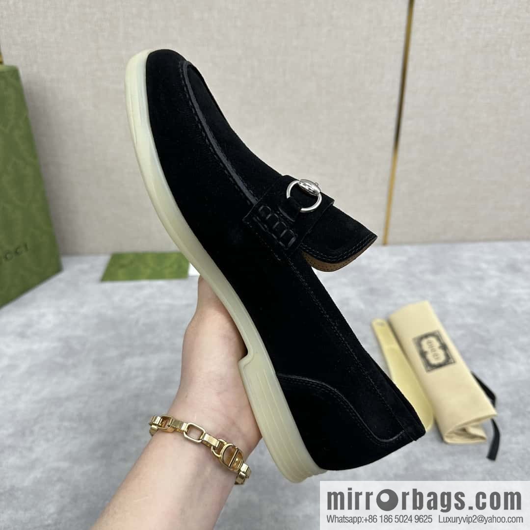 💋💍 G's new Gucc * Gu-Chi, horse buckle men's loafers, loafers