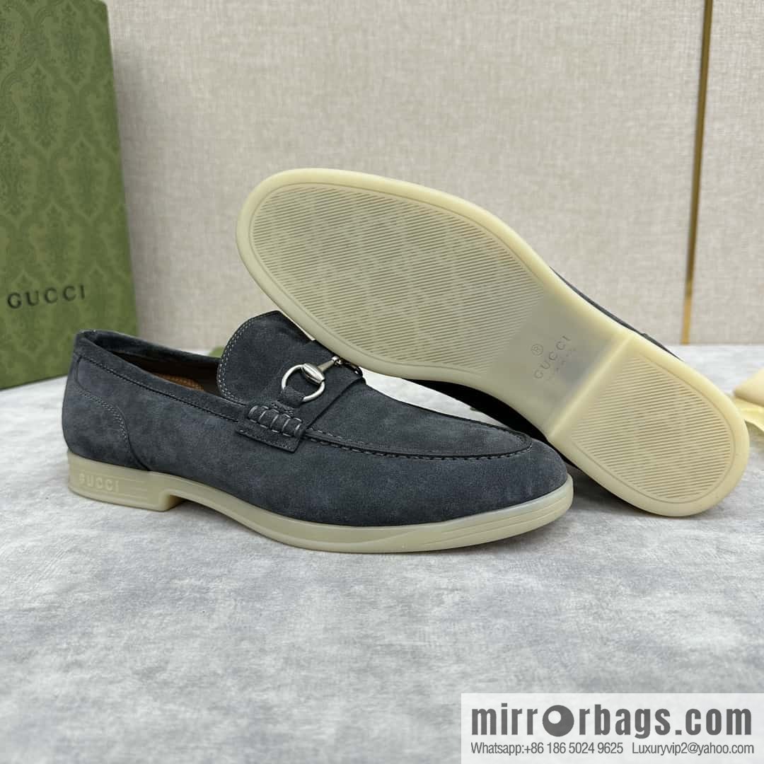 💋💍 G's new Gucc * Gu-Chi, horse buckle men's loafers, loafers