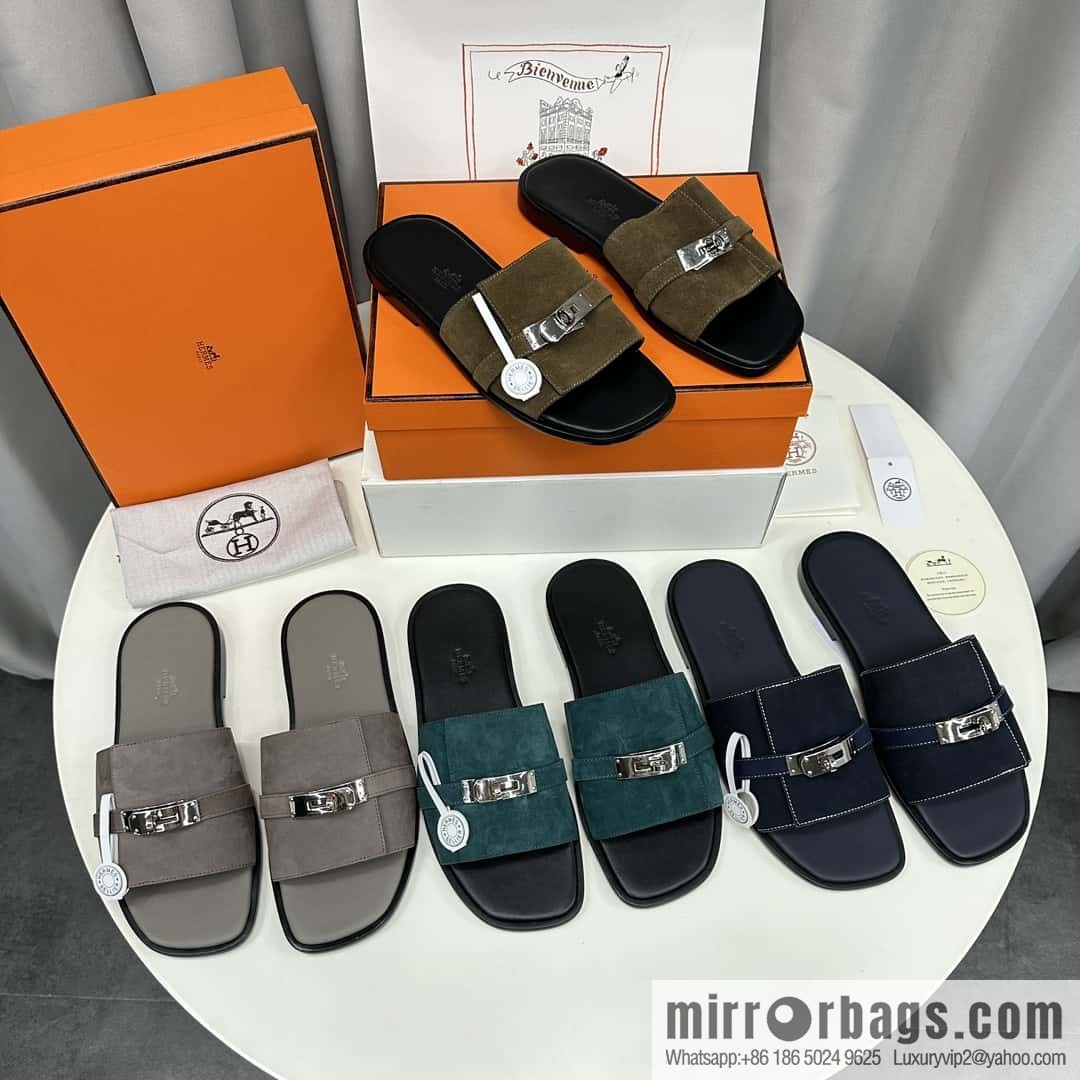 H new slippers Hermès * Herma-Shi, the latest Giulia men's sandals