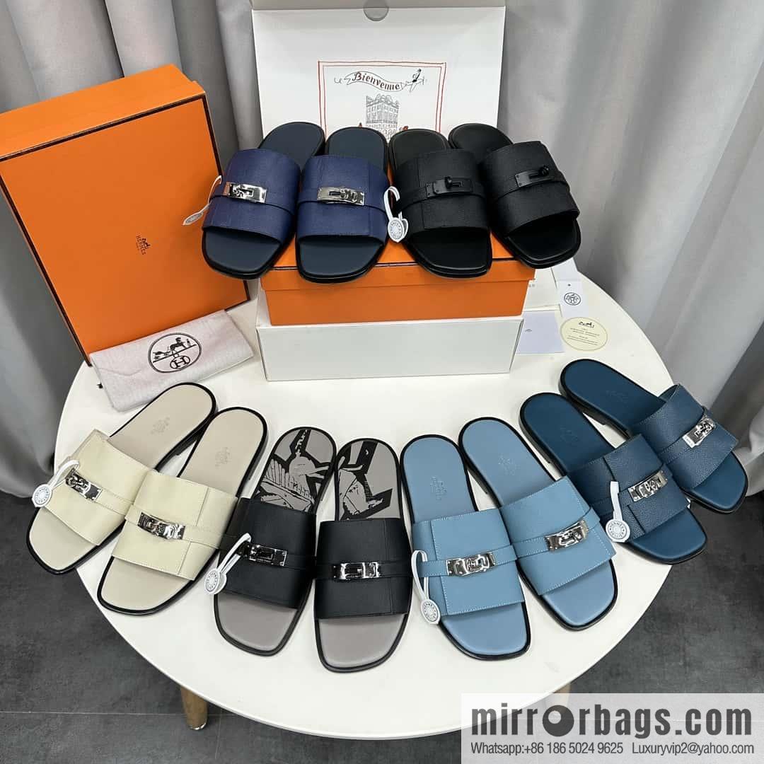 H new slippers Hermès * Herma-Shi, the latest Giulia men's sandals