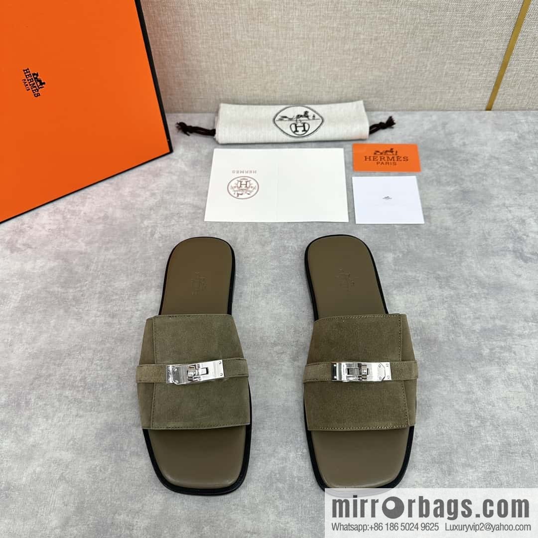 H new slippers Hermès * Herma-Shi, the latest Giulia men's sandals