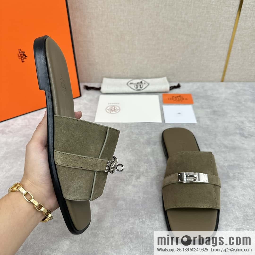 H new slippers Hermès * Herma-Shi, the latest Giulia men's sandals