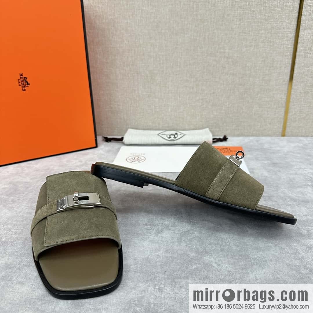 H new slippers Hermès * Herma-Shi, the latest Giulia men's sandals