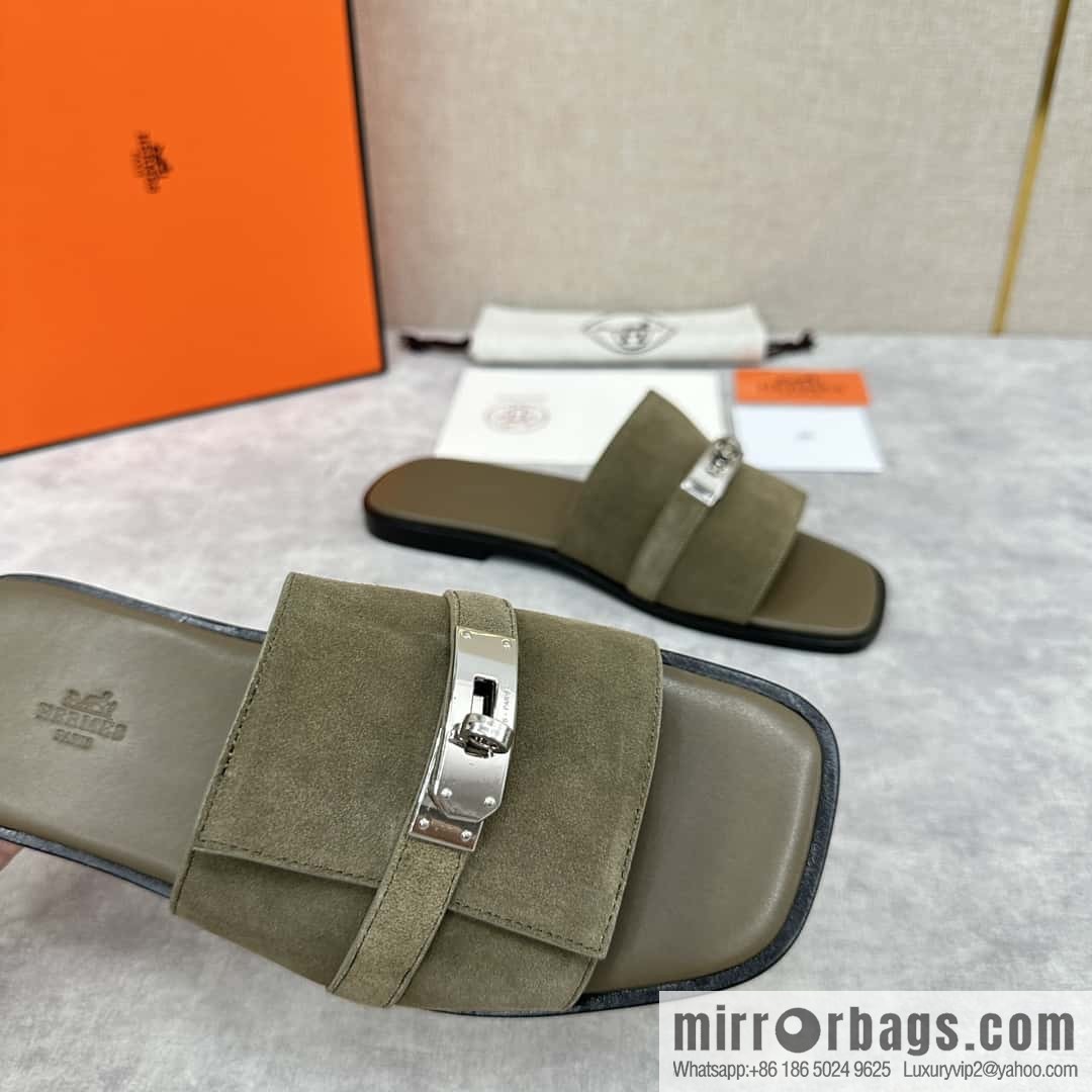 H new slippers Hermès * Herma-Shi, the latest Giulia men's sandals