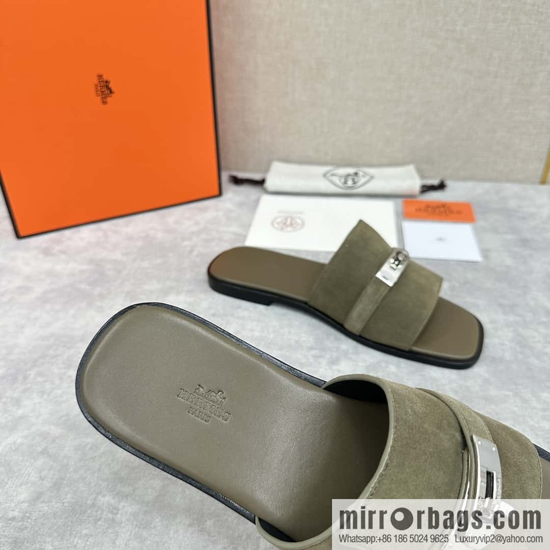 H new slippers Hermès * Herma-Shi, the latest Giulia men's sandals