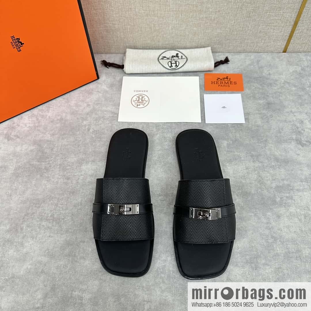 H new slippers Hermès * Herma-Shi, the latest Giulia men's sandals