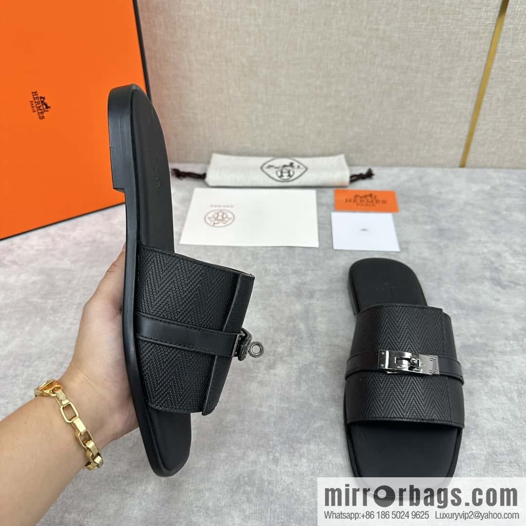 H new slippers Hermès * Herma-Shi, the latest Giulia men's sandals