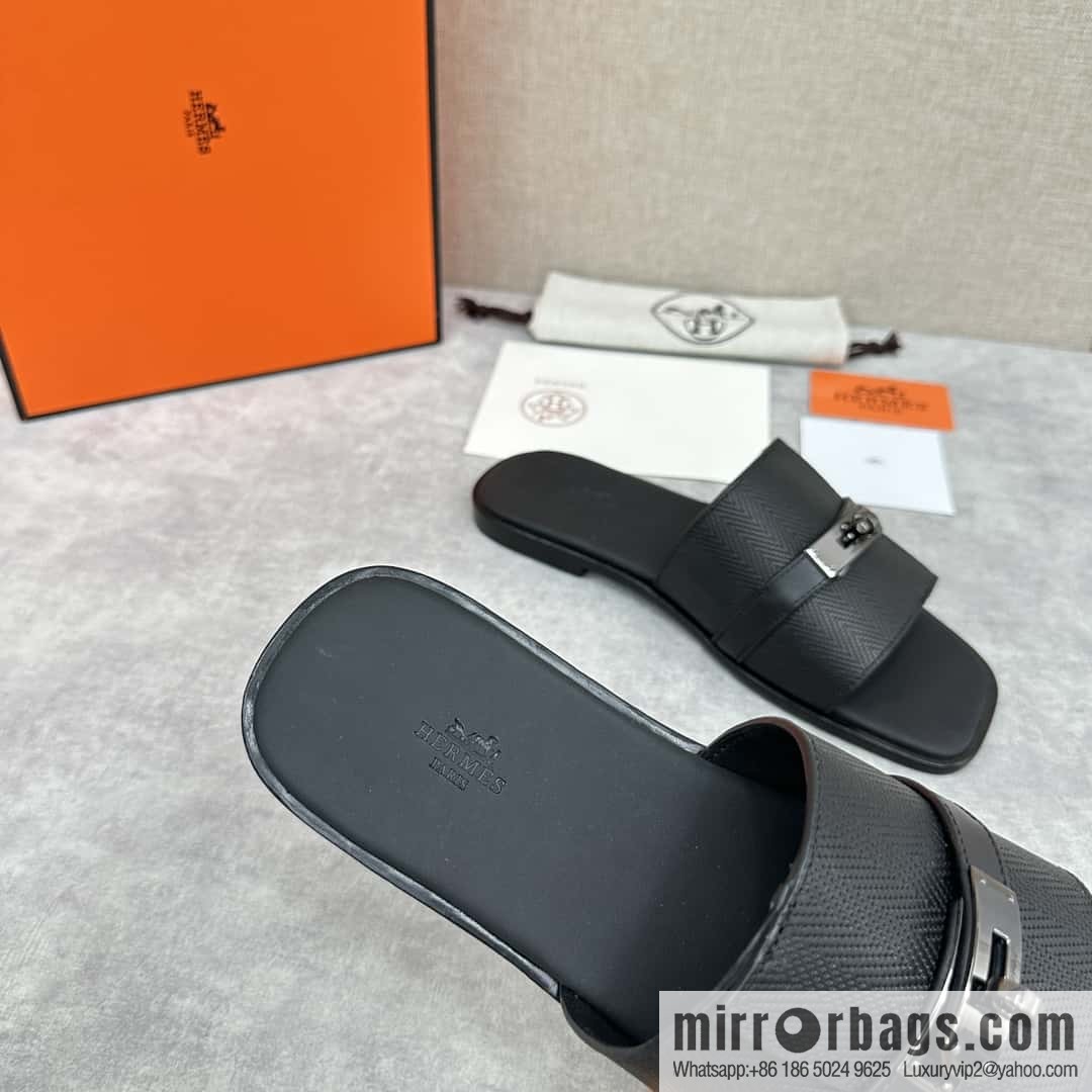 H new slippers Hermès * Herma-Shi, the latest Giulia men's sandals