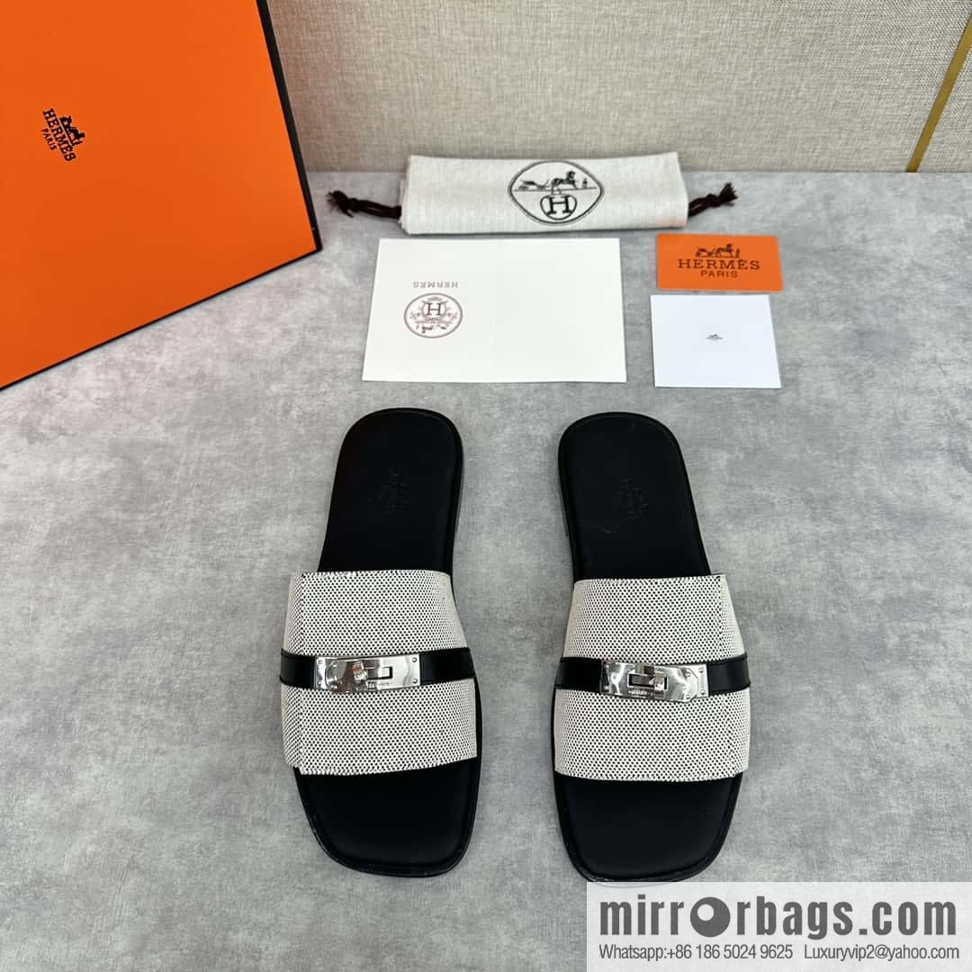 H new slippers Hermès * Herma-Shi, the latest Giulia men's sandals