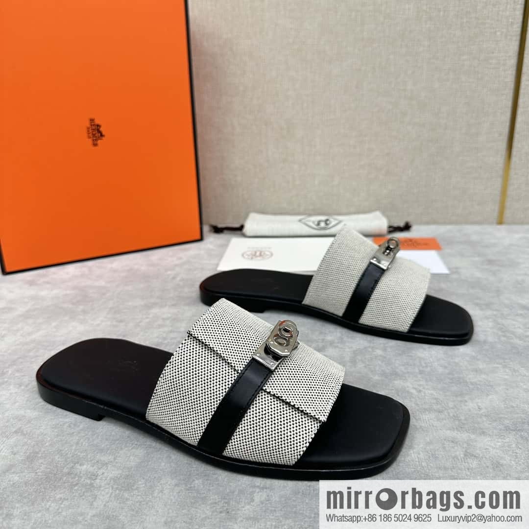 H new slippers Hermès * Herma-Shi, the latest Giulia men's sandals