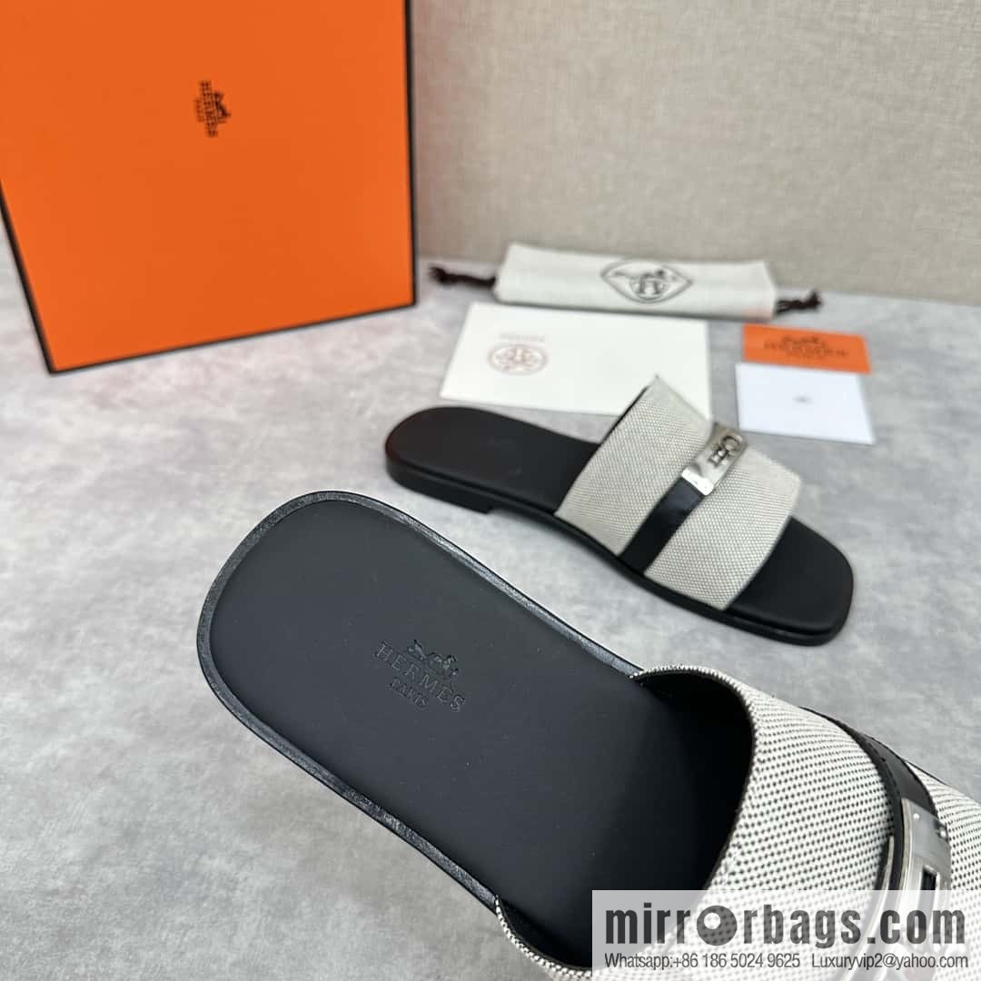 H new slippers Hermès * Herma-Shi, the latest Giulia men's sandals