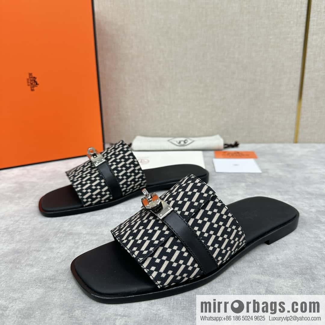 H new slippers Hermès * Herma-Shi, the latest Giulia men's sandals