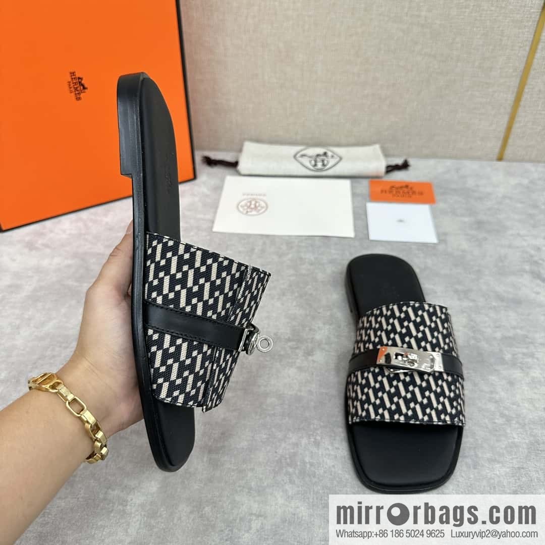 H new slippers Hermès * Herma-Shi, the latest Giulia men's sandals