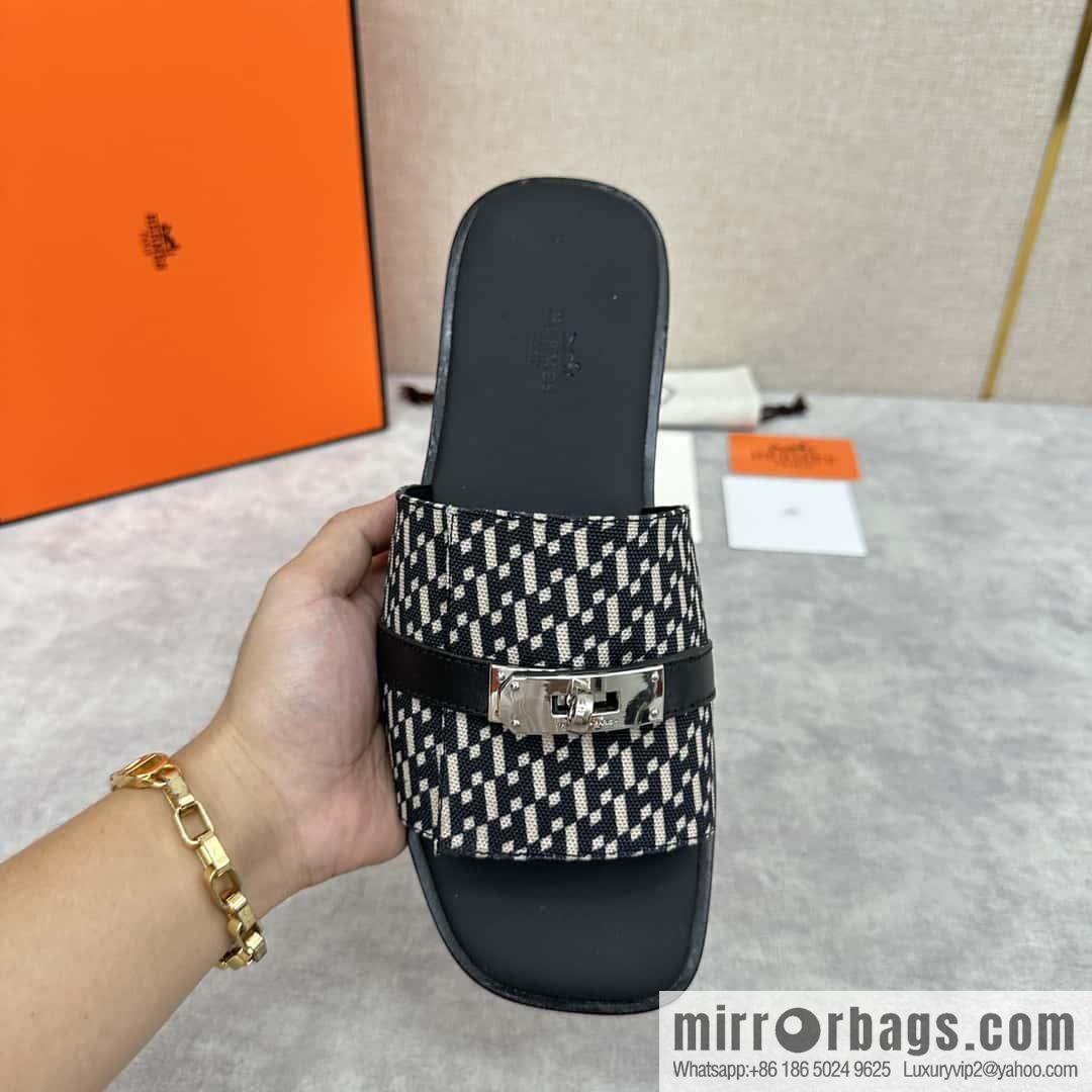 H new slippers Hermès * Herma-Shi, the latest Giulia men's sandals