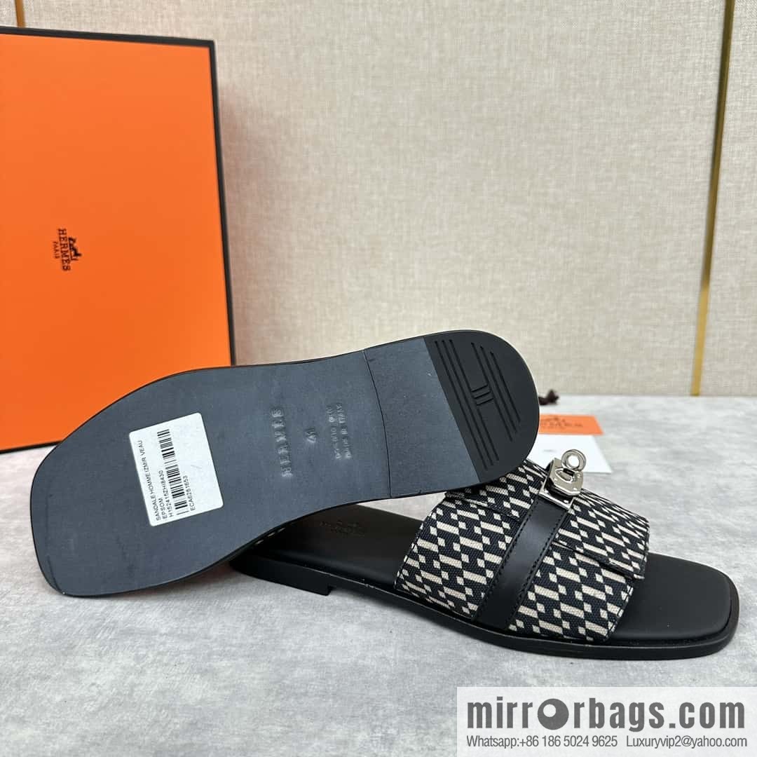 H new slippers Hermès * Herma-Shi, the latest Giulia men's sandals