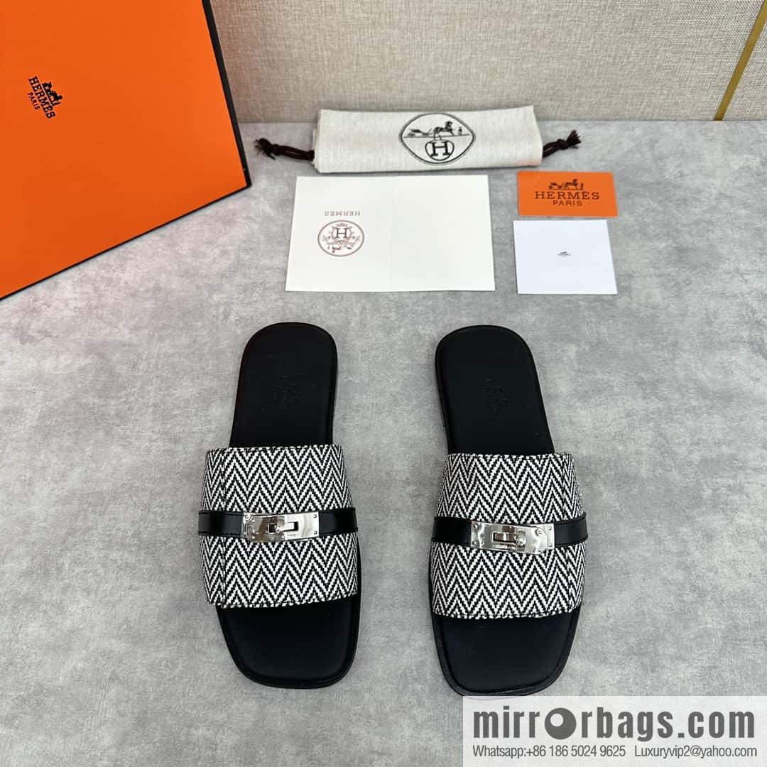 H new slippers Hermès * Herma-Shi, the latest Giulia men's sandals