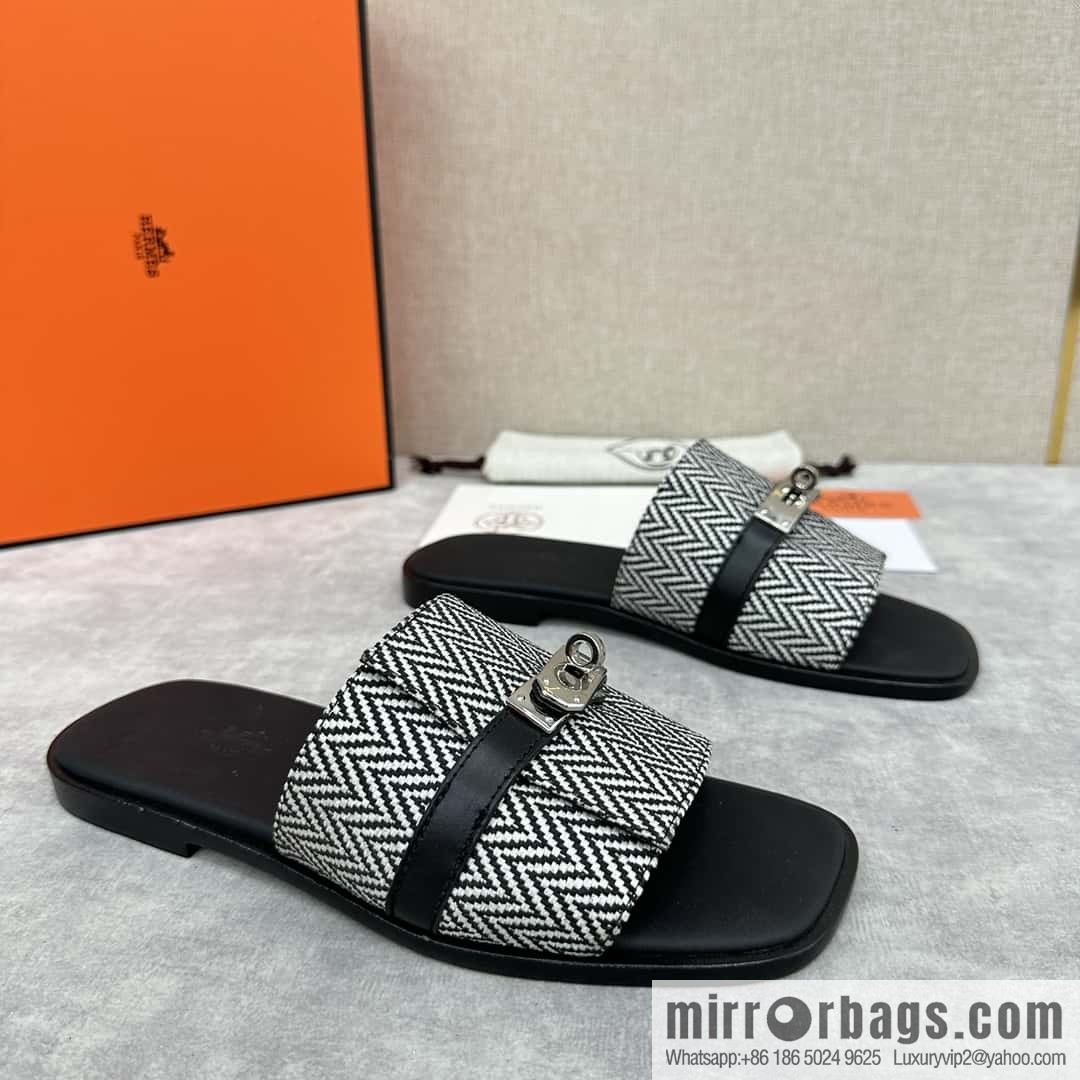 H new slippers Hermès * Herma-Shi, the latest Giulia men's sandals