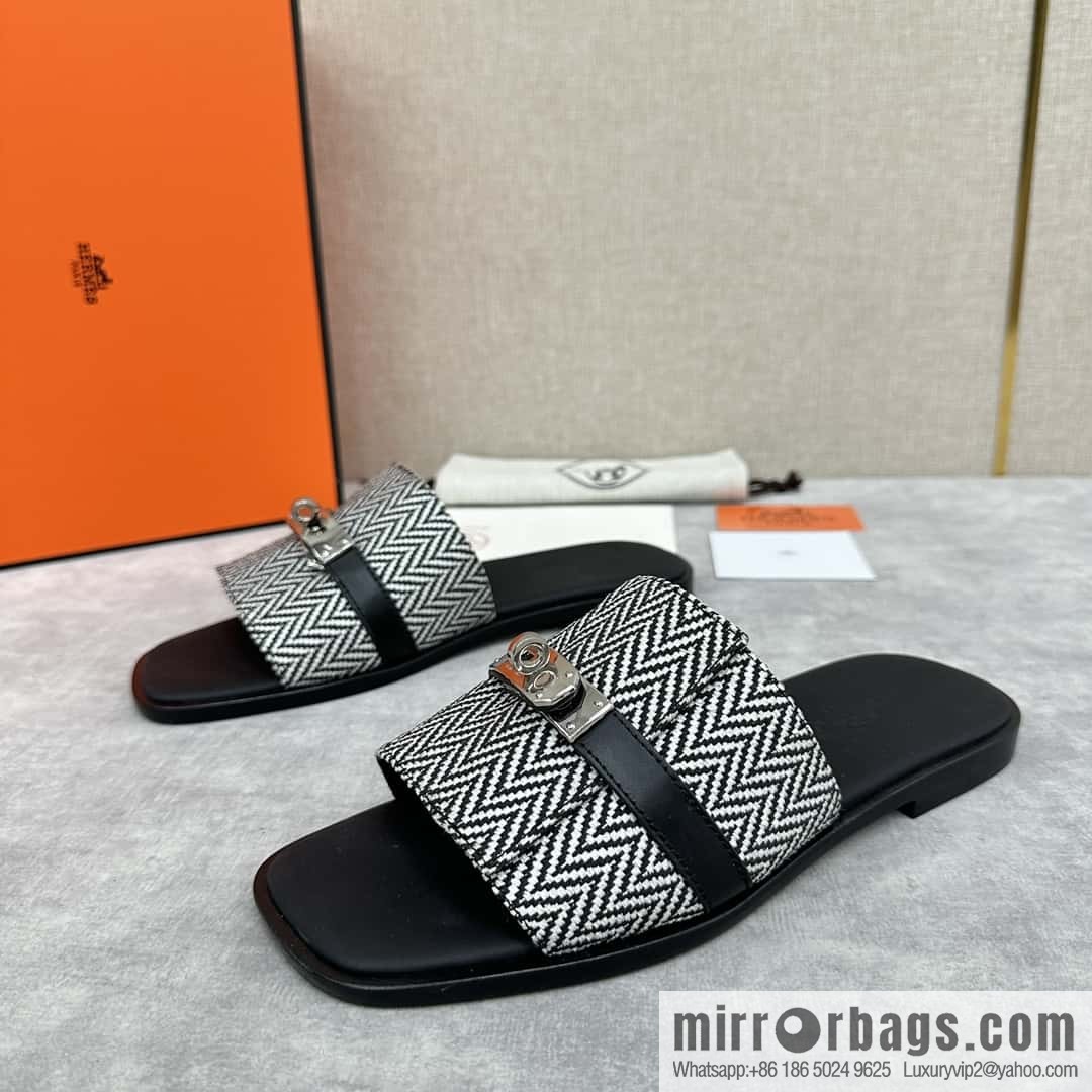 H new slippers Hermès * Herma-Shi, the latest Giulia men's sandals