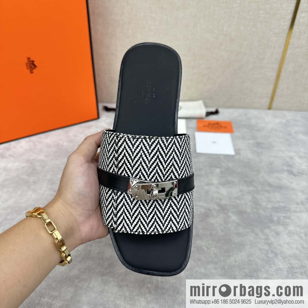 H new slippers Hermès * Herma-Shi, the latest Giulia men's sandals