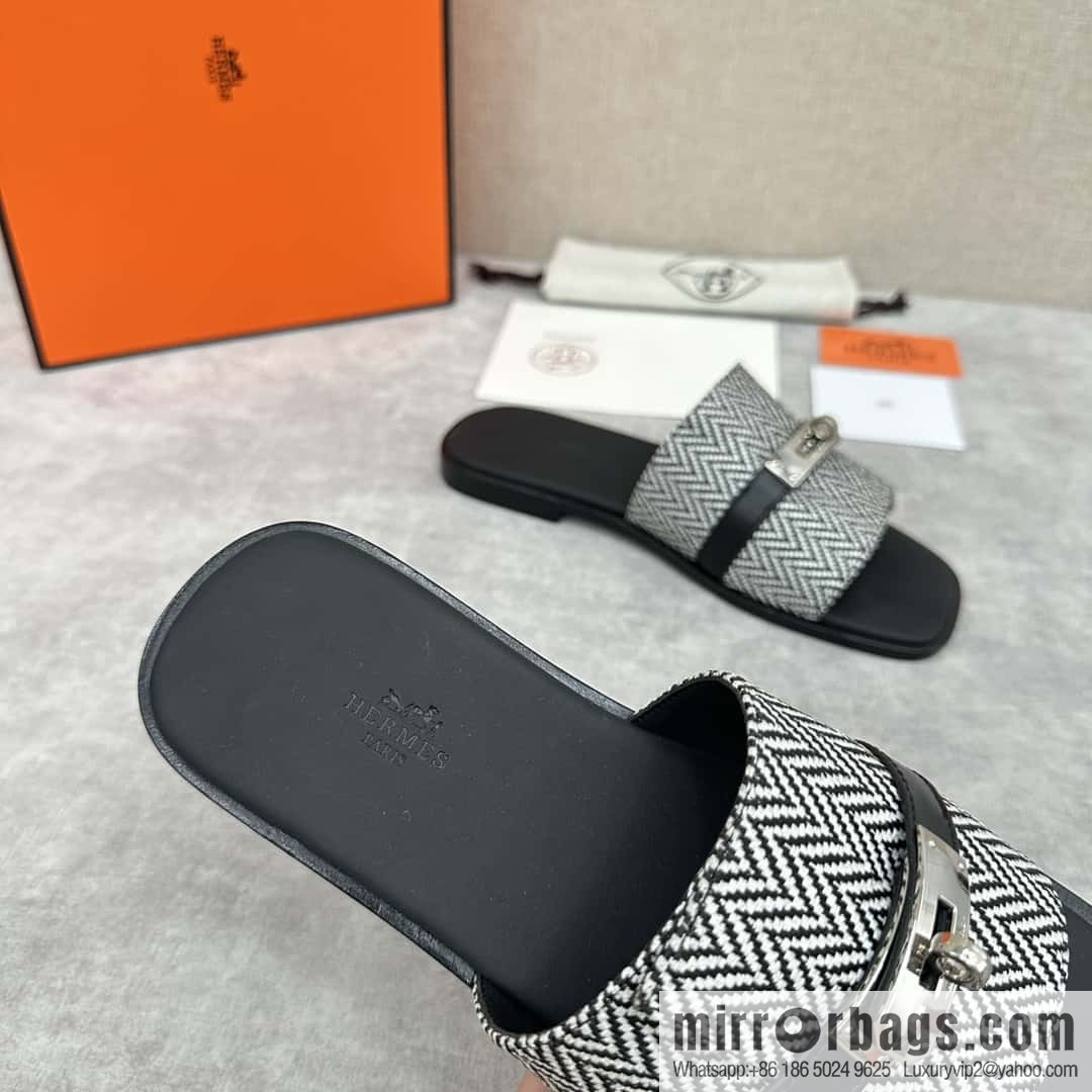 H new slippers Hermès * Herma-Shi, the latest Giulia men's sandals