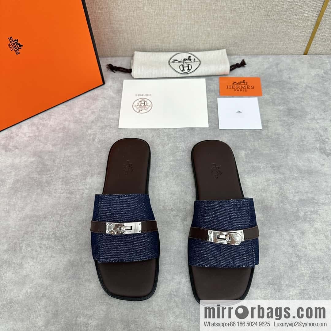 H new slippers Hermès * Herma-Shi, the latest Giulia men's sandals