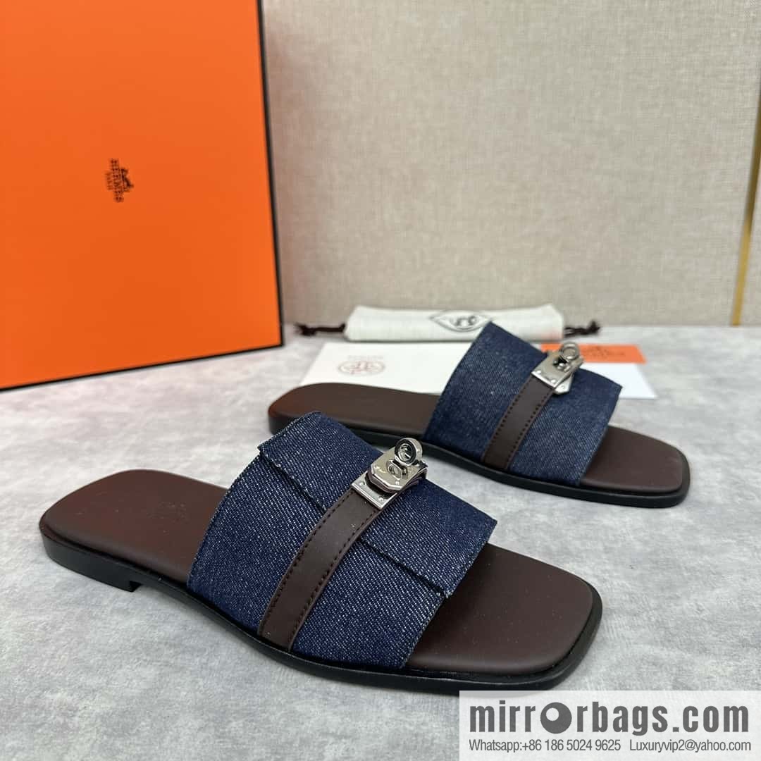 H new slippers Hermès * Herma-Shi, the latest Giulia men's sandals