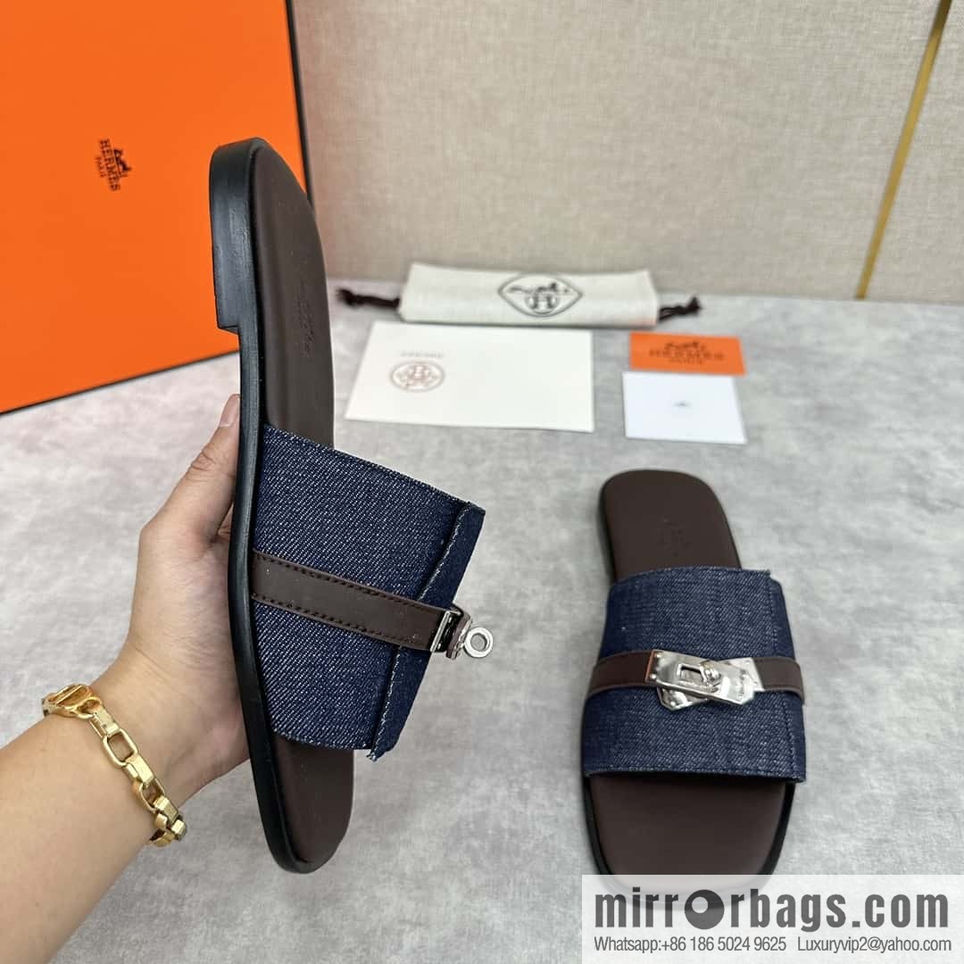 H new slippers Hermès * Herma-Shi, the latest Giulia men's sandals
