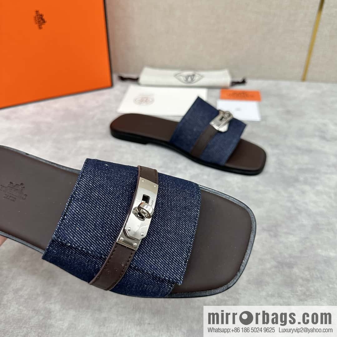 H new slippers Hermès * Herma-Shi, the latest Giulia men's sandals